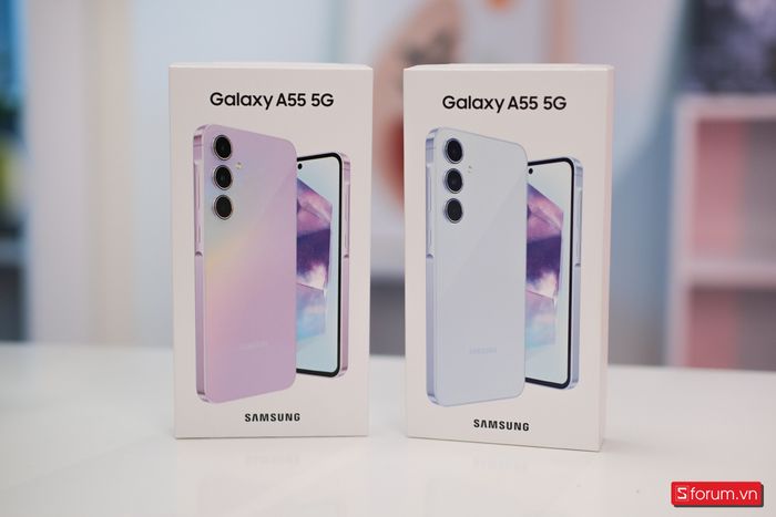 Galaxy A55 5G hiện đang được bán chính hãng tại Việt Nam