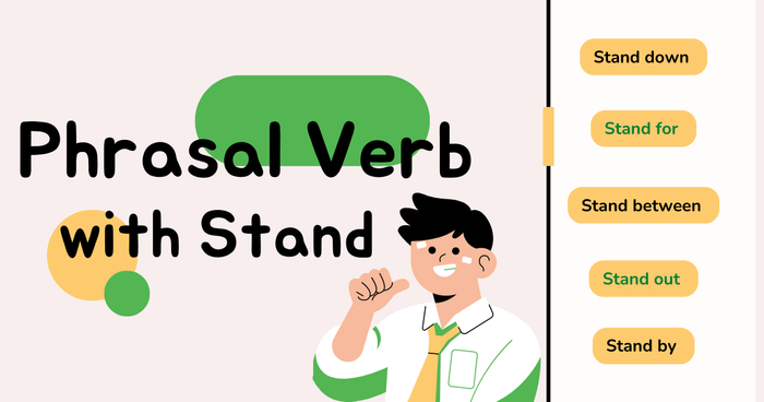 Phrasal verb stand exercises