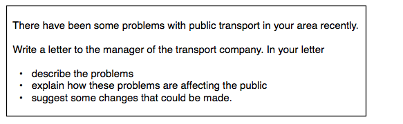 Illustration of IELTS Writing Task 1 (IELTS General) - Complaint Letter Format