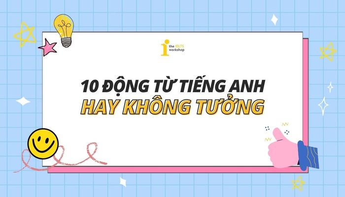 động từ tiếng anh