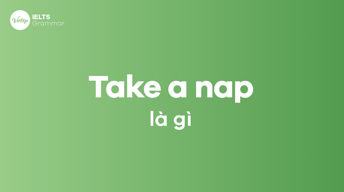 What does take a nap mean?