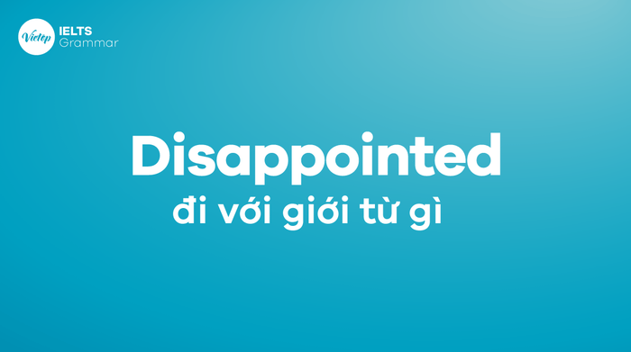 Disappointed + what? What preposition does disappointed go with?