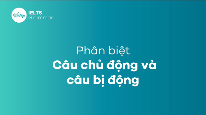 Loại câu bị động