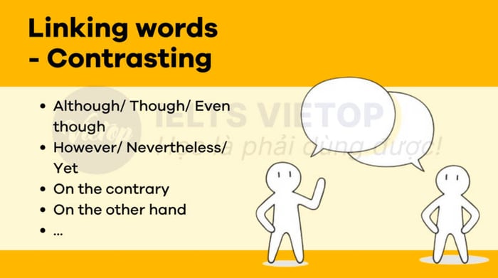 Linking words để diễn tả sự tương phản