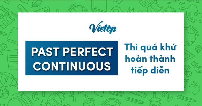 Past perfect continuous tense