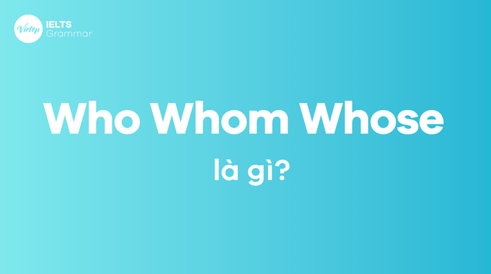 What is who whom whose? Cách sử dụng của who whom whose trong tiếng Anh