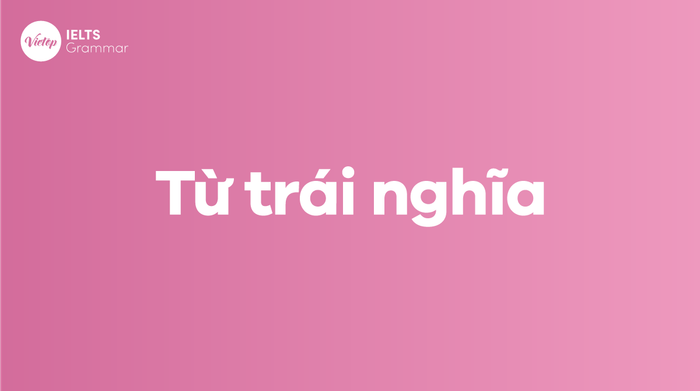 Từ đối nghịch là gì? 100 cặp từ đối nghịch (Antonym) thông dụng để bạn nên biết