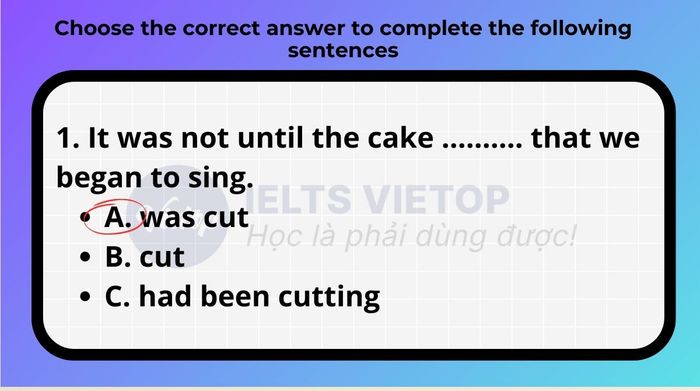 Select the correct answer to complete the following sentences