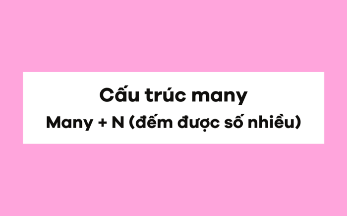 Cấu trúc nhiều