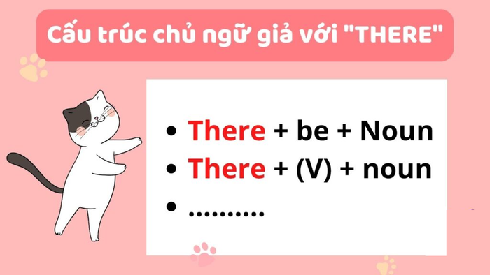 Chủ ngữ giả với There