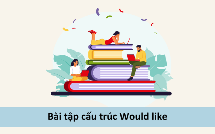 Bài tập sử dụng cấu trúc Would like