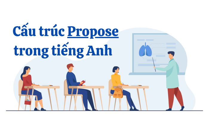 Cấu trúc của từ Propose trong tiếng Anh