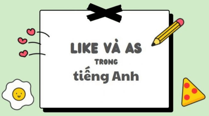 Đối biệt Like và As - Sử dụng trong kỳ thi IELTS