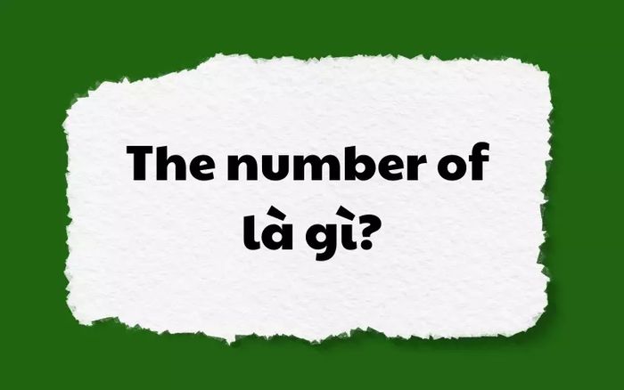 Giá trị của là gì?