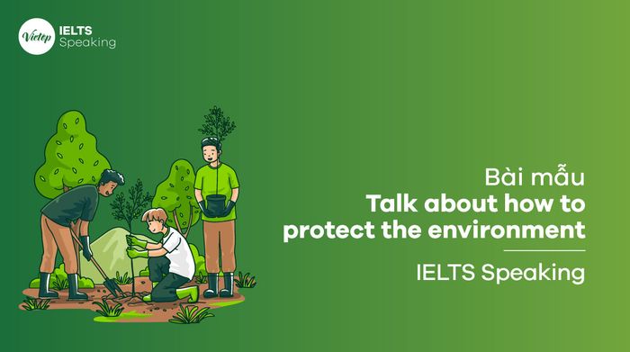 Sample talks on how to protect the environment