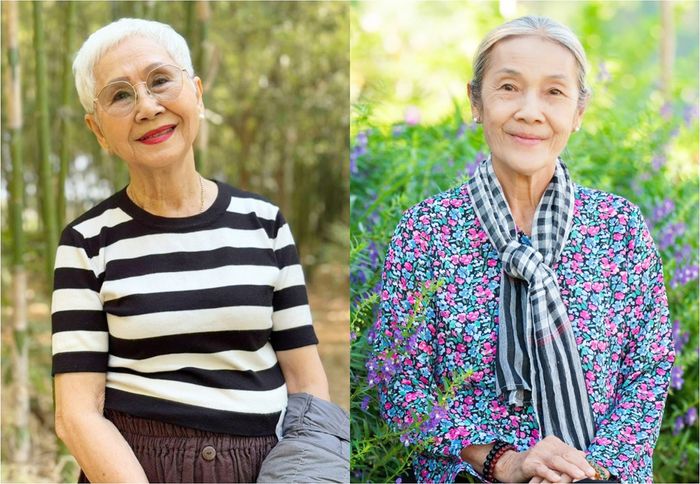 Diễn viên Usha Seamkhum (Thái Lan) thủ vai chính trong Gia tài của mẹ và diễn viên Thanh Hiền tham gia Lật mặt 7 - Ảnh: NVCC