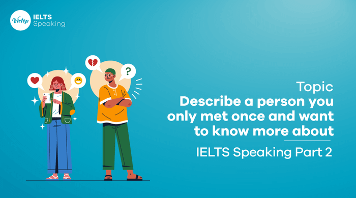 Describe a person you encountered once and are eager to learn more about.