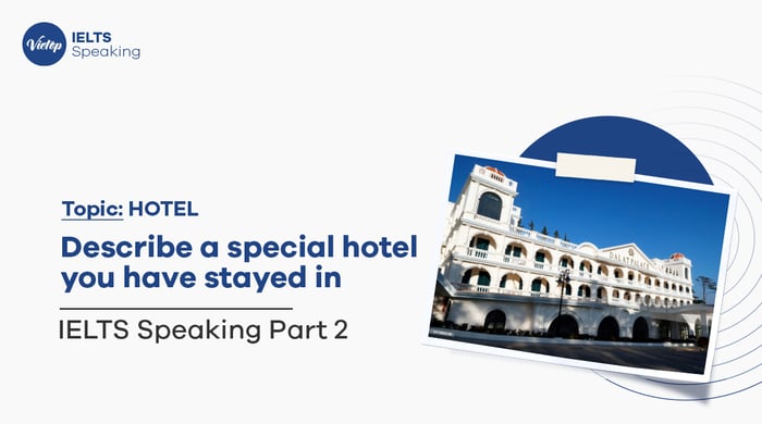 Describe a distinctive hotel you have stayed in