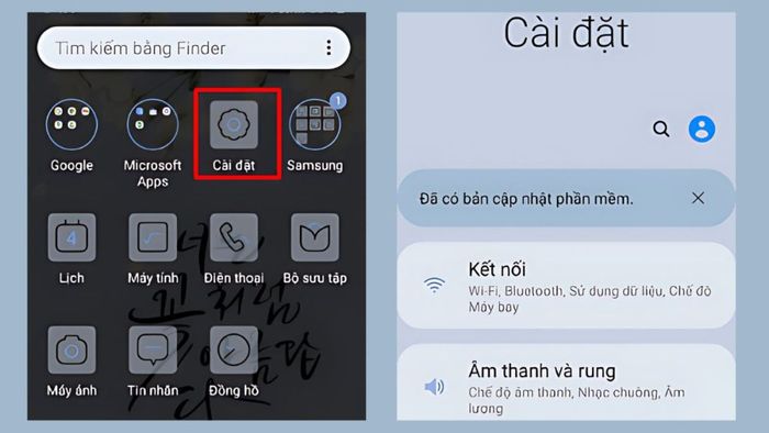 Cách xóa bộ nhớ đệm trên điện thoại Android - Bước 1