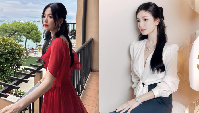 Ba kiểu tóc buộc dễ dàng của Song Hye Kyo