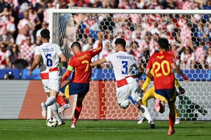 Tây Ban Nha đánh bại Croatia một cách áp đảo trong trận ra quân Euro 2024