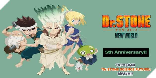 Dr. Stone: 5 Năm Hành Trình Khoa Học Và Mùa Mới Sắp Ra Mắt!