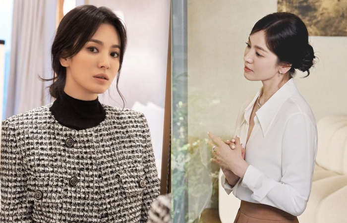 Những kiểu tóc buộc dễ làm theo của Song Hye Kyo