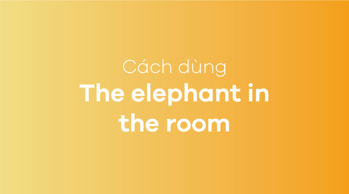 Elephant in the room