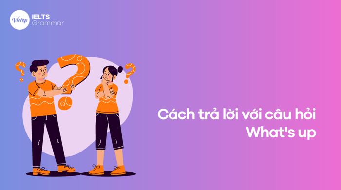 Cách đáp lại với câu hỏi What