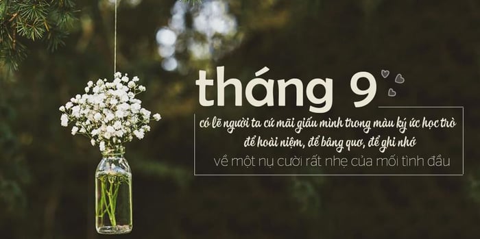 Các thuật ngữ miêu tả tháng 9 trong tiếng Anh