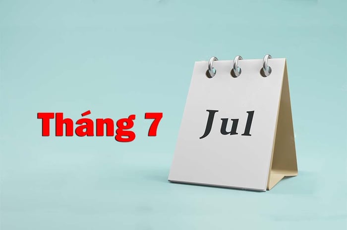 Cách sử dụng July trong văn cảnh