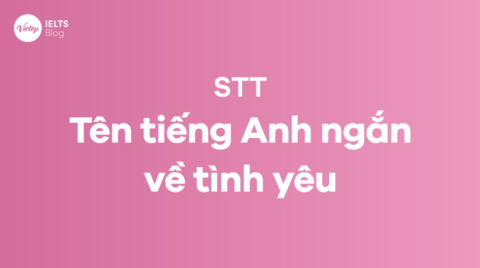 STT ngắn tiếng Anh hay về tình yêu