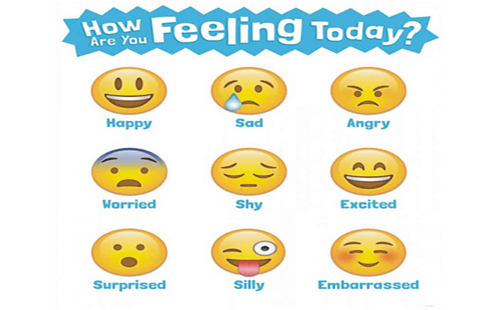 English vocabulary for emotions