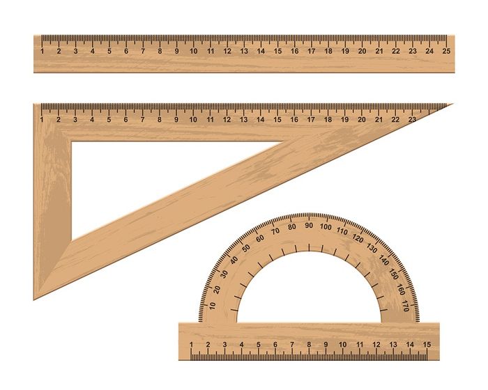 English vocabulary for educational tools - Ruler