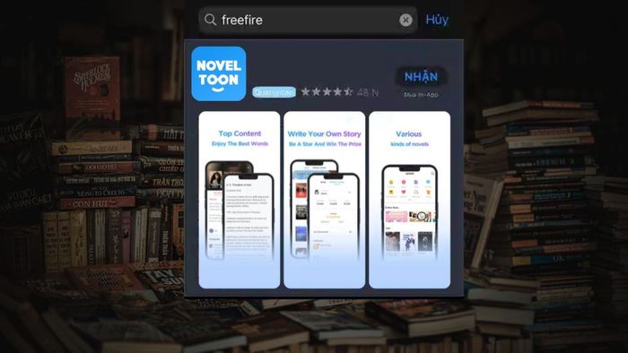 Cách tải Noveltoon trên iPhone bước 2