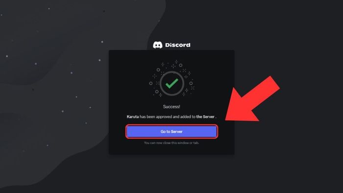 Hướng dẫn thêm Bot vào Discord - Bước 4