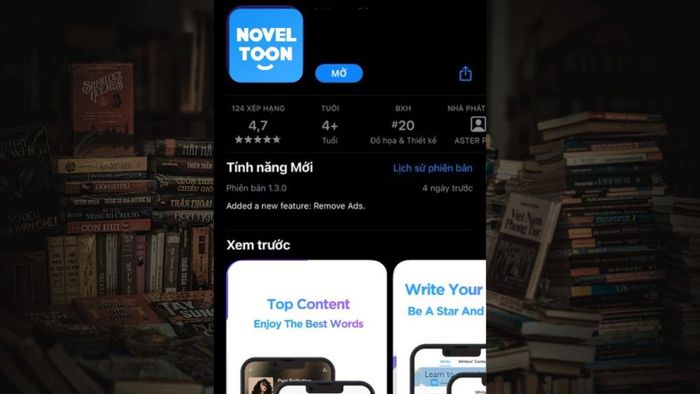 Cách tải Noveltoon trên iPhone bước 3