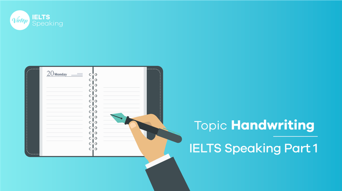 Speaking topic: Handwriting