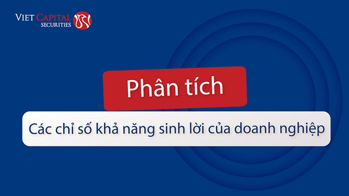 chỉ số khả năng sinh lời của doanh nghiệp