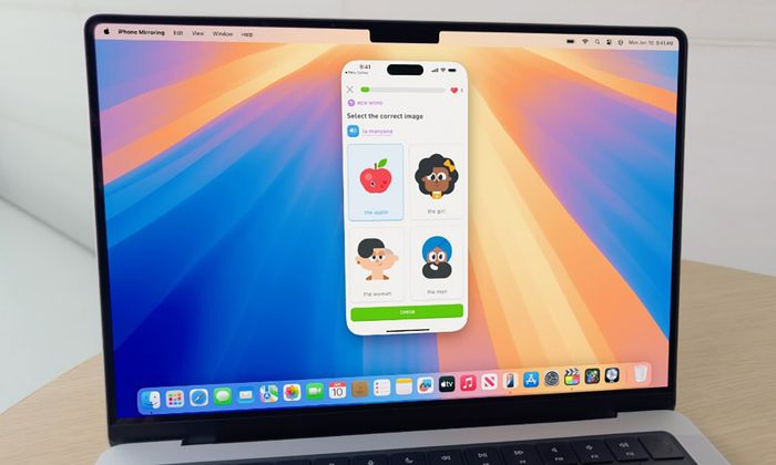 iPhone Mirroring mang đến khả năng tương tác thú vị giữa iPhone và Mac