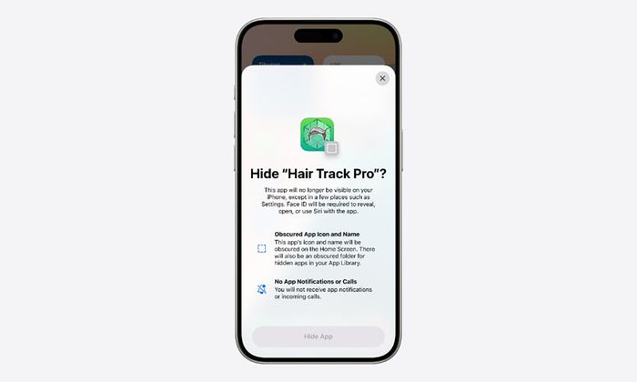 Người dùng iPhone có thể ẩn ứng dụng
