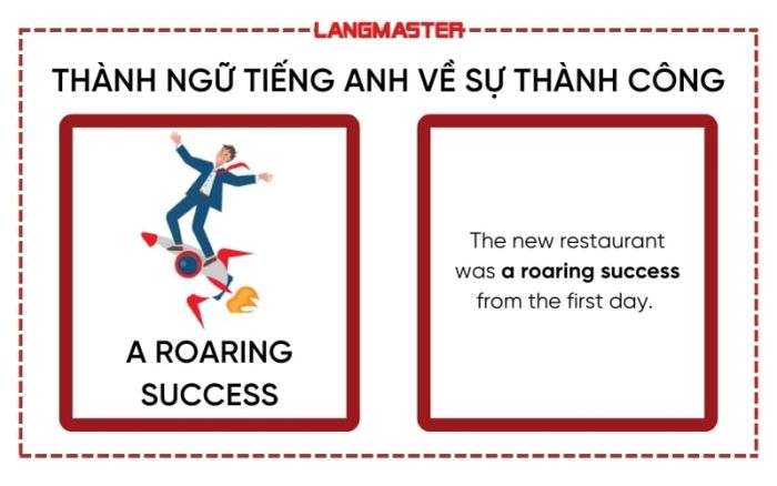 Thành ngữ tiếng Anh về sự thành công