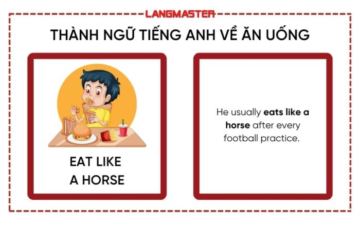 Thành ngữ tiếng Anh chủ đề ẩm thực