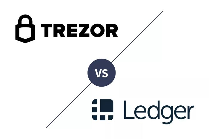 Trezor so với Ledger