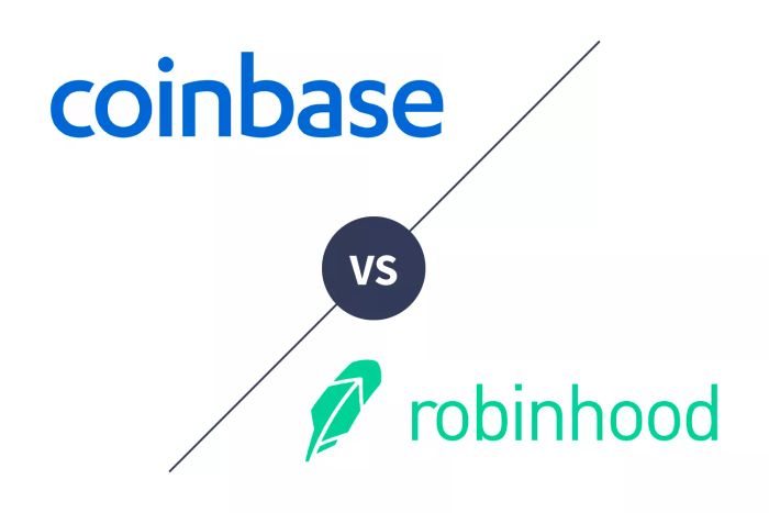 Coinbase so với Robinhood