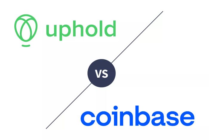 Uphold so với Coinbase