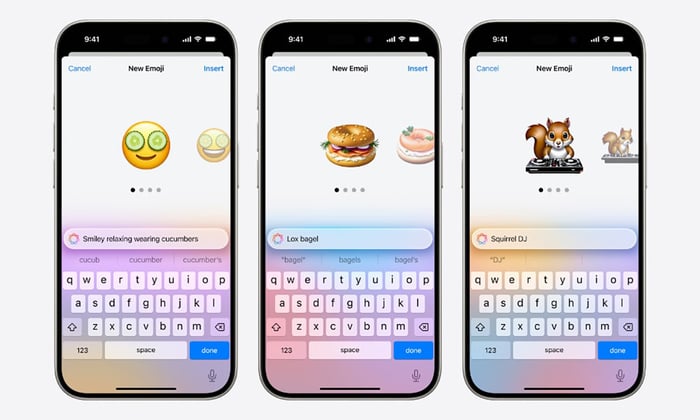 iOS 18 mang đến Genmoji độc đáo