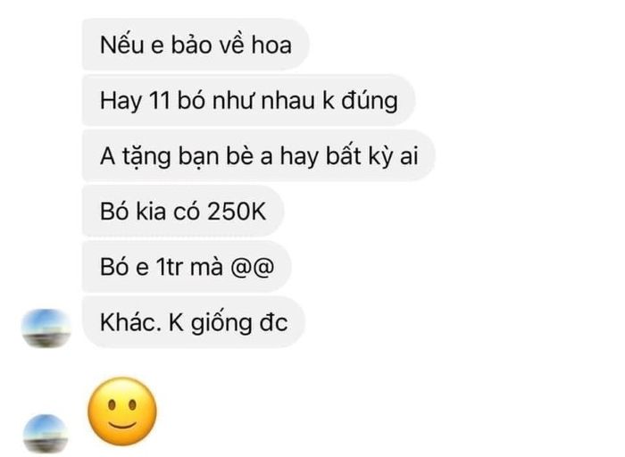 Một chàng trai đã tiết lộ tin nhắn khi anh ta mua hoa để tặng cho vợ và 10 cô gái xinh đẹp, khiến mọi người đều phải thán phục