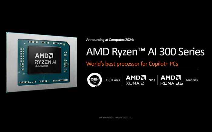 Ryzen AI 300 'Strix Point' thay đổi toàn bộ cách đặt tên của mình