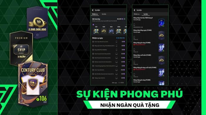 Mẹo tìm kiếm thêm mã code FC Online M